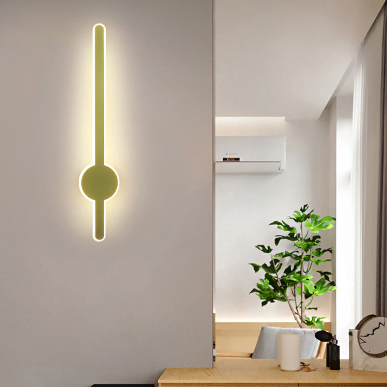Lampada a parete a forma di pendolo LED LIMA LIGHT LIGHT MODERNO MODERNO METTALE SCONCE DELLA parete in alluminio