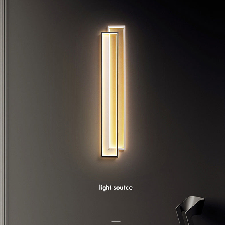 Simplicité lampe à la ligne rectangle des lampes murales intérieures