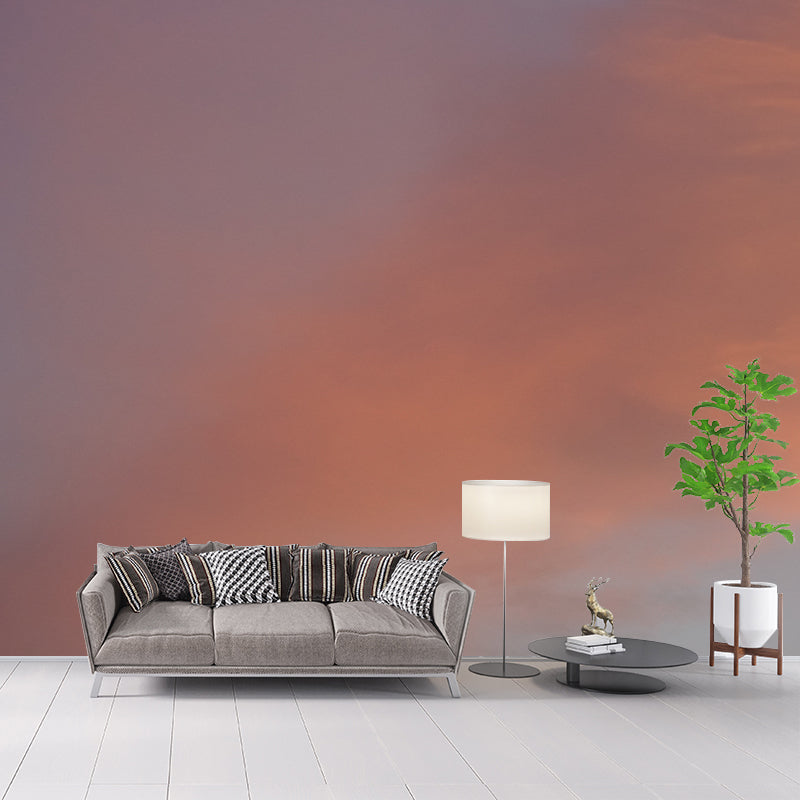 Photography Sky Scenery Wall Murals for Living Room, Moisture Resistant