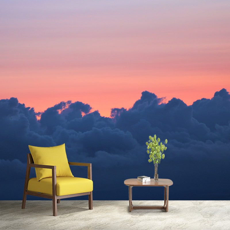 Photography Sky and Cloud Mural Decal for Sleeping Room, Custom Size Available