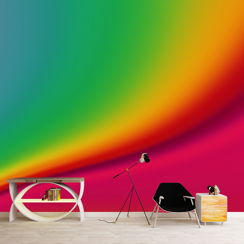 Customized Abstract Mural Wallpaper for Living Room, Moisture Resistant