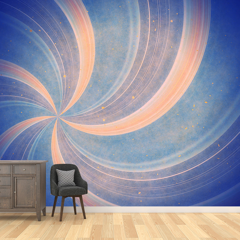 Customized Abstract Mural Wallpaper for Living Room, Moisture Resistant