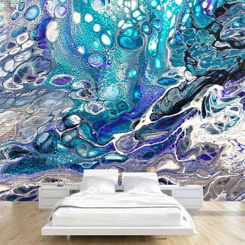 Abstract Illustration Mural Wallpaper Modern Wall Covering for Sleeping Room