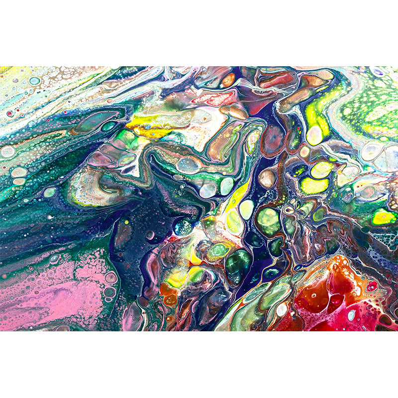 Abstract Illustration Mural Wallpaper Modern Wall Covering for Sleeping Room