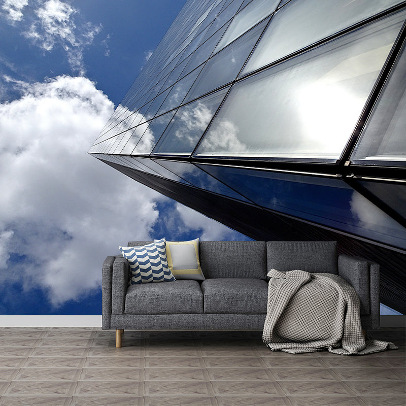 Modern Building Wall Covering for Home Decor Customized Mural Wallpaper