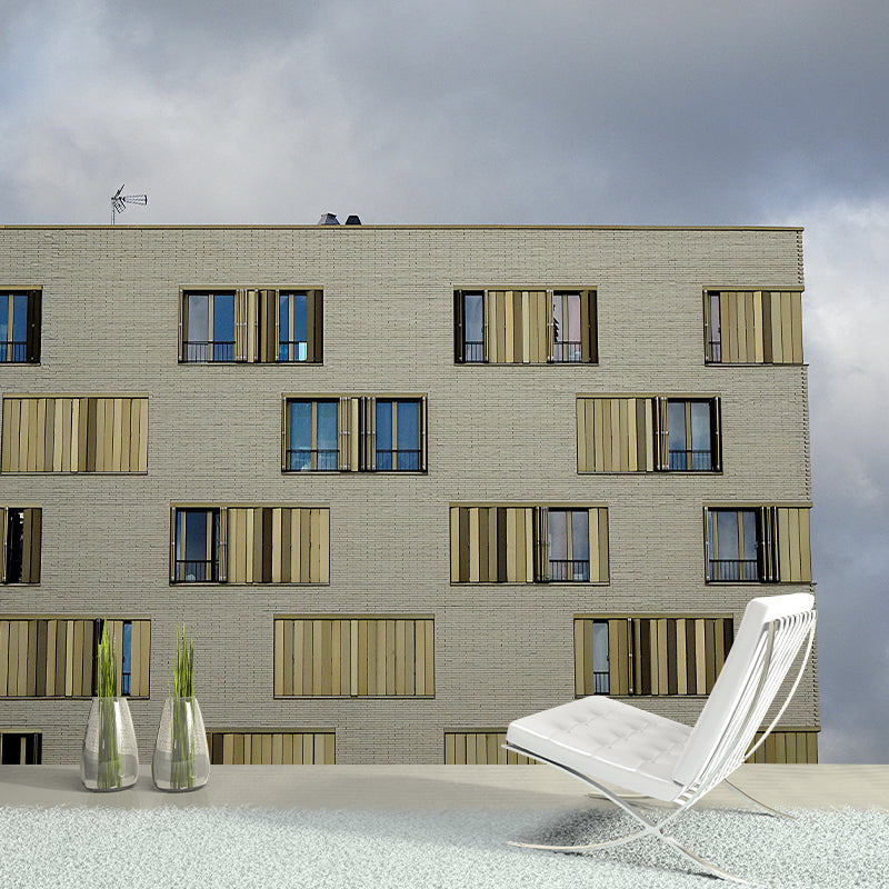 Modern Building Wall Covering for Home Decor Customized Mural Wallpaper