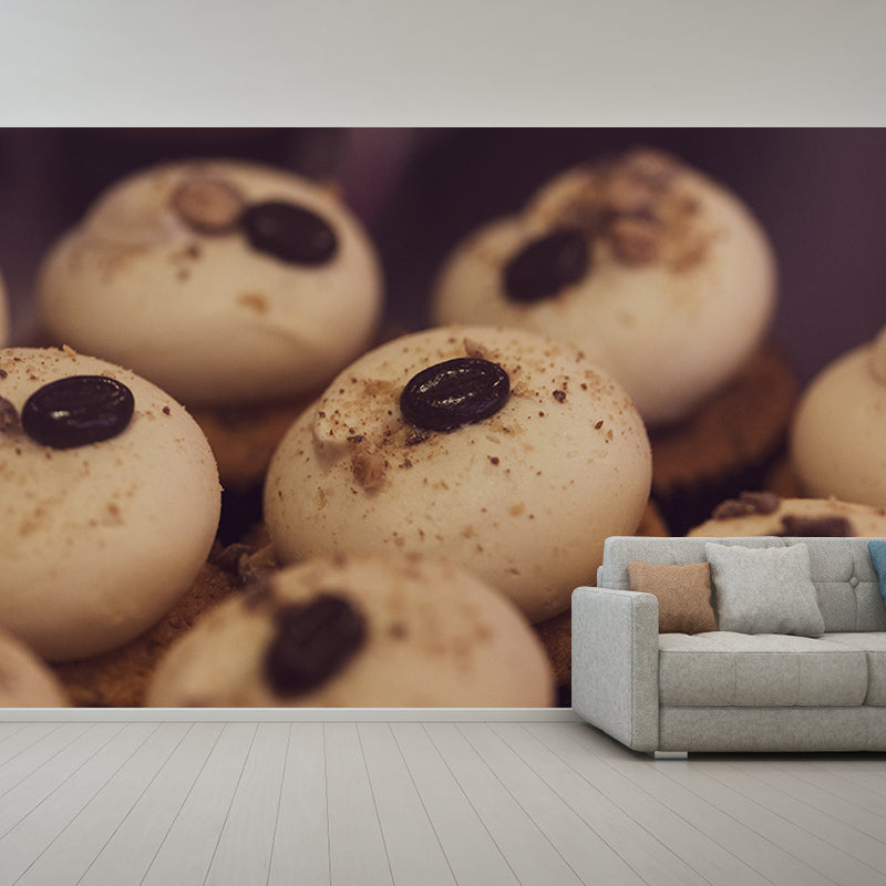 Dessert Mural Wallpaper Simple Commerce Shop Decoration, Waterproofing