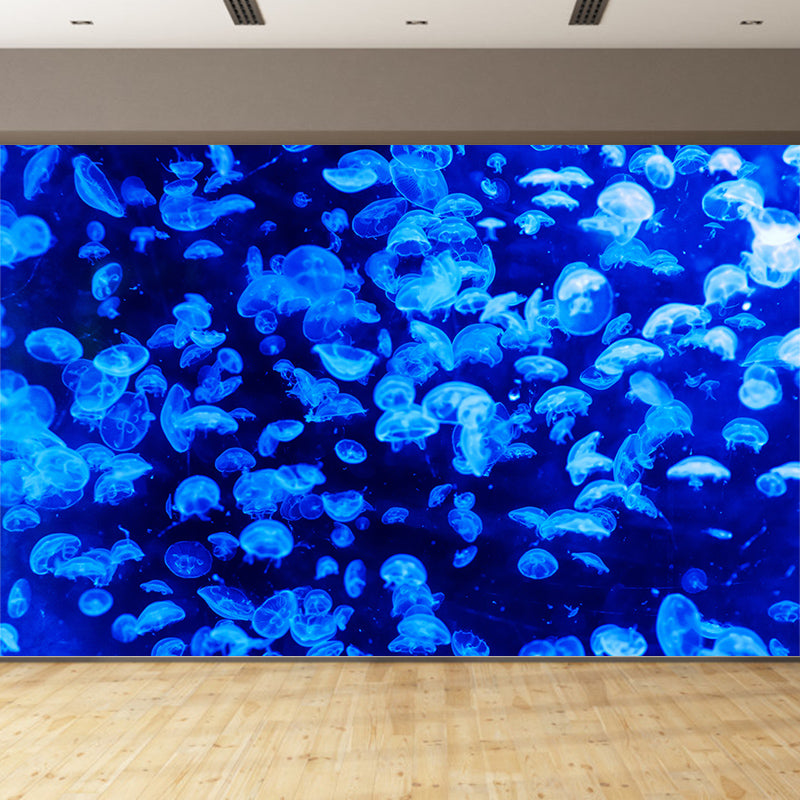 Tropical Seabed Mural Wallpaper for Aquarium Stain Resistant, Made to Measure