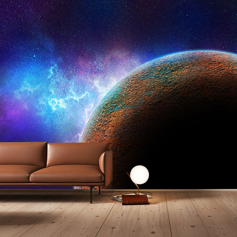 Mysterious Universe Mural Decal Water Resistant Wall Covering, Made to Measure