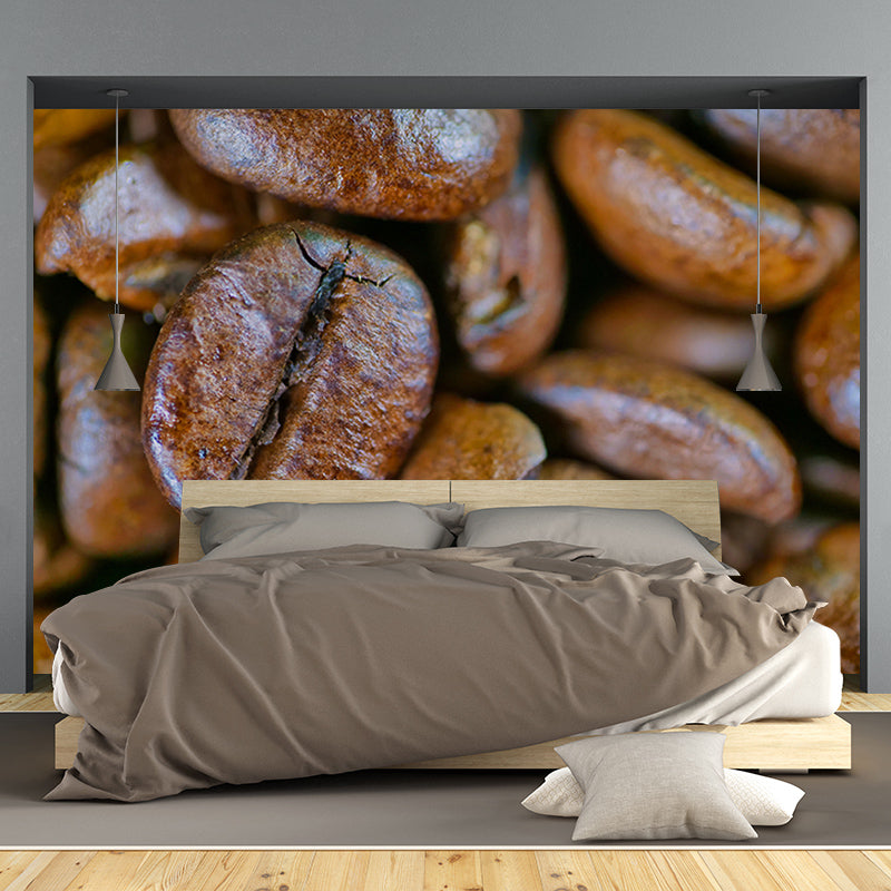 Minimalism Style Coffee Shop Wall Covering Moisture Resistant Wall Decor