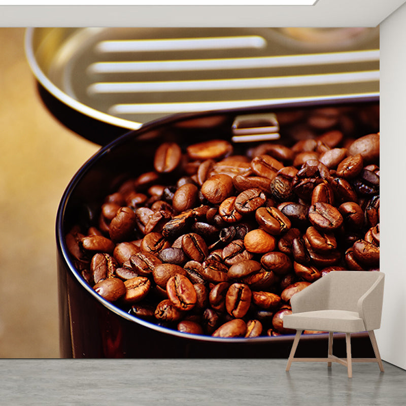 Minimalism Style Coffee Shop Wall Covering Moisture Resistant Wall Decor