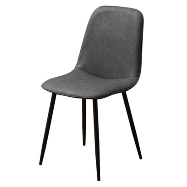 Scandinavian Style Metal Dining Chair Coffee Shop Solid Dining Side Chair