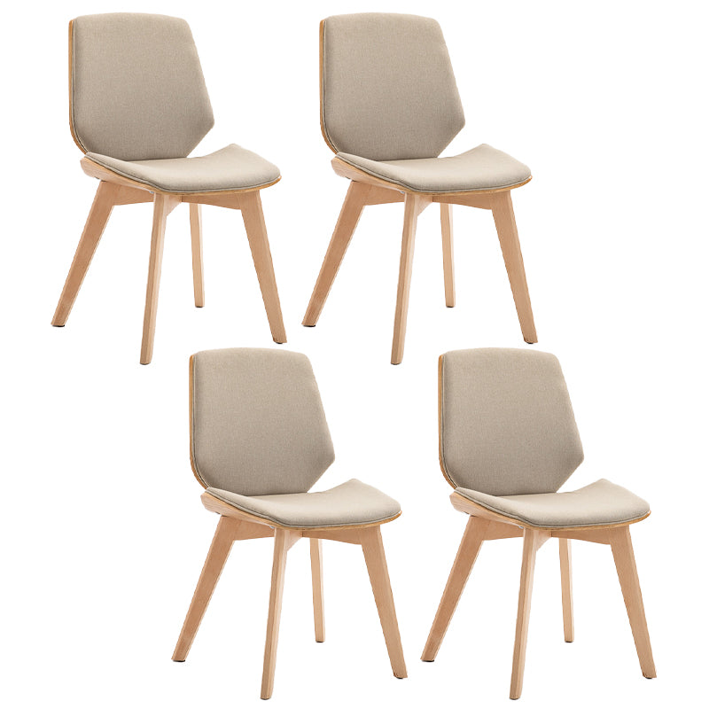 Holzküche Esszimmerstuhl zeitgenössische Stil solide Nebenstühle