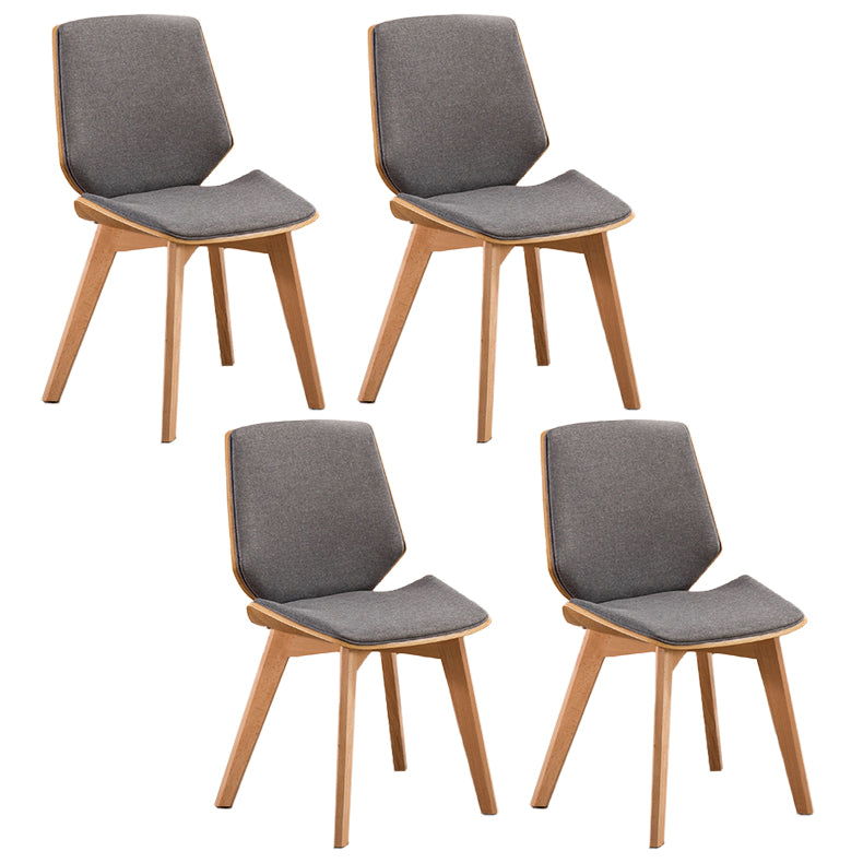 Holzküche Esszimmerstuhl zeitgenössische Stil solide Nebenstühle