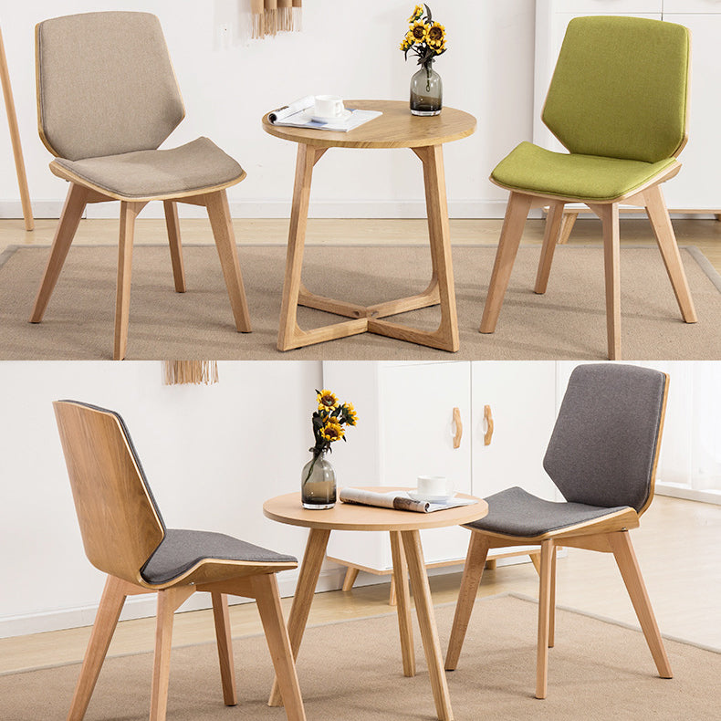 Holzküche Esszimmerstuhl zeitgenössische Stil solide Nebenstühle