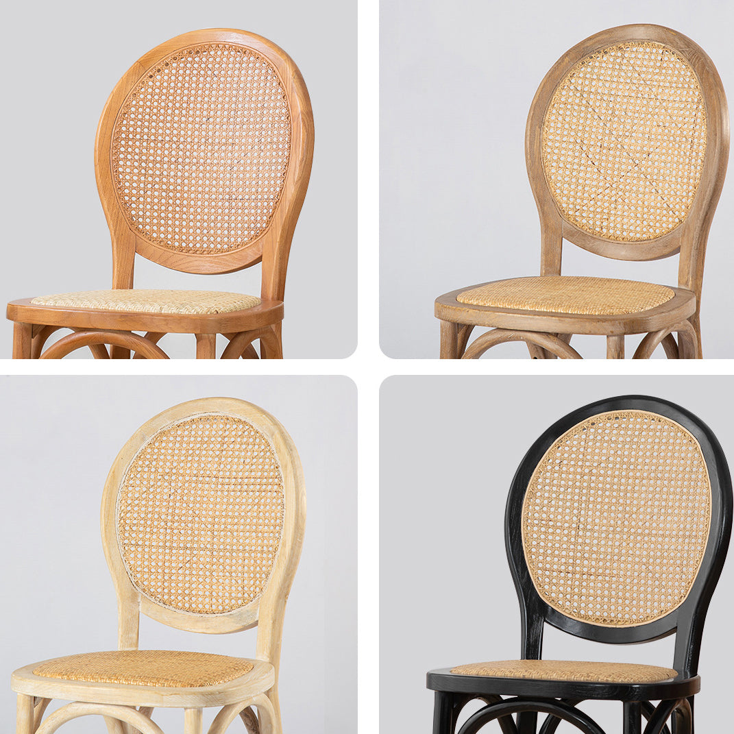 Moderner Stil Massivholz Küche Essstuhl King Louis Back Side Chairs