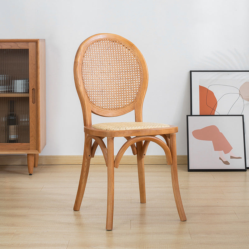 Moderner Stil Massivholz Küche Essstuhl King Louis Back Side Chairs