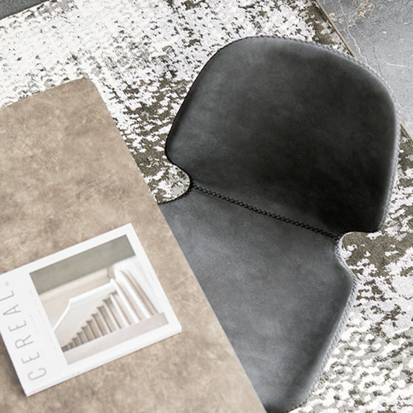 Moderne Metallküche Essnetzstuhl Schwarzer Flügelback Side Ess Side Chair