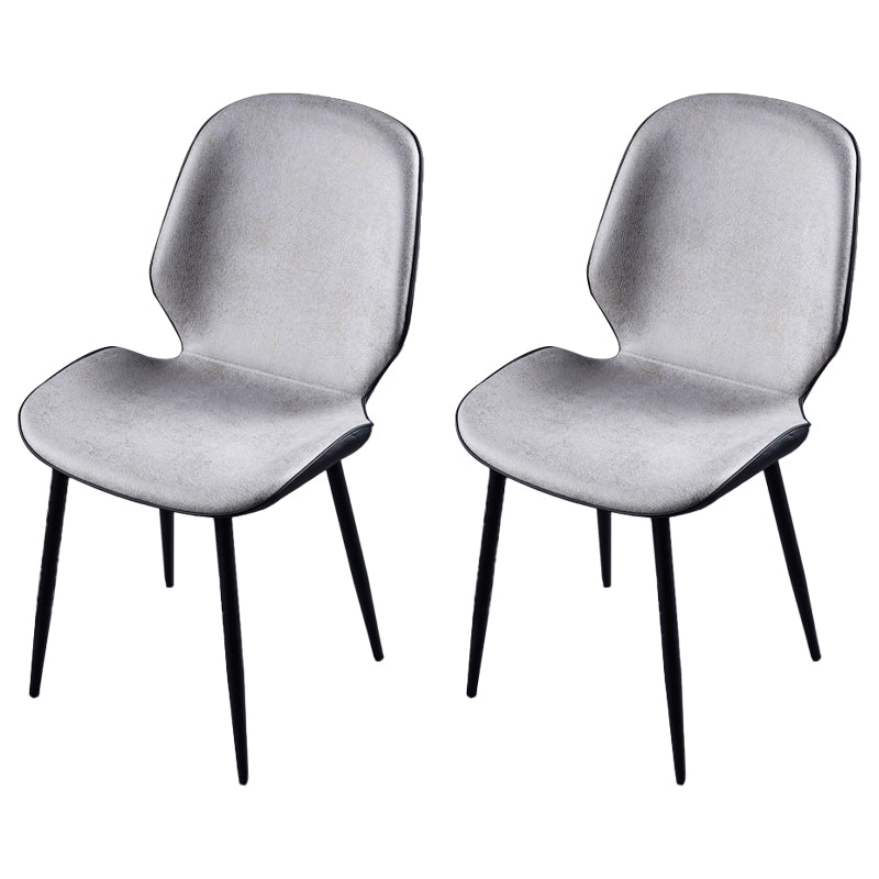 Moderne Metallküche Essnetzstuhl Schwarzer Flügelback Side Ess Side Chair