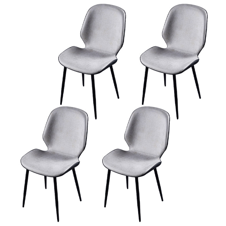 Moderne Metallküche Essnetzstuhl Schwarzer Flügelback Side Ess Side Chair