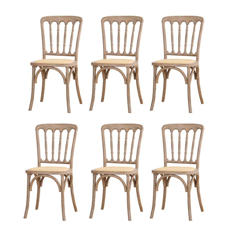 Französisch modernes Design Slat zurück