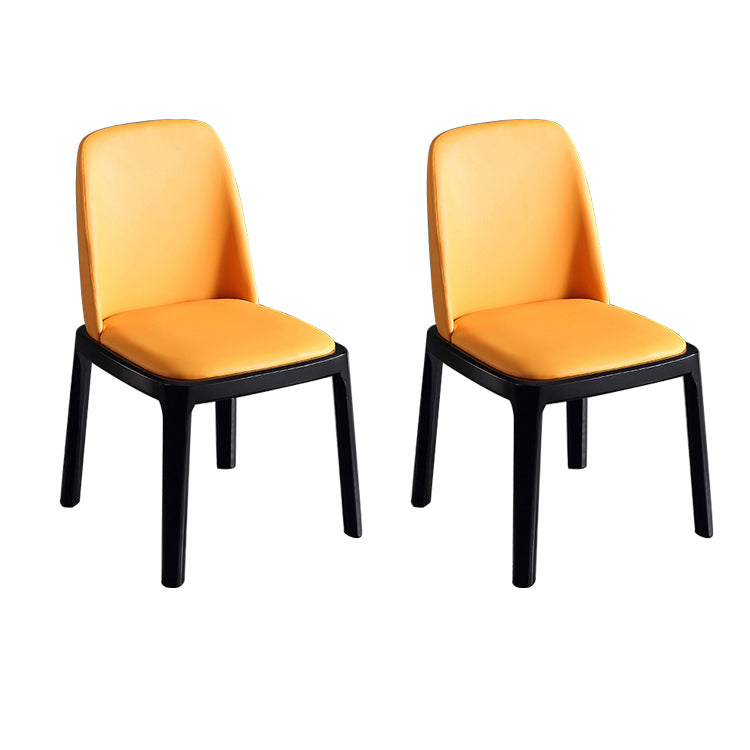 Massivholz moderner Esszimmerstühle Matte Finish Parson