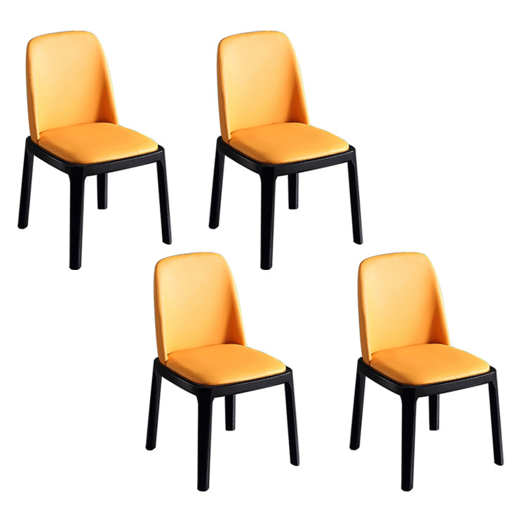Massivholz moderner Esszimmerstühle Matte Finish Parson