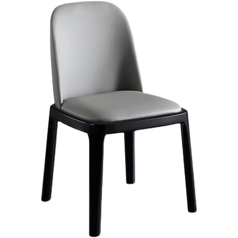 Massivholz moderner Esszimmerstühle Matte Finish Parson