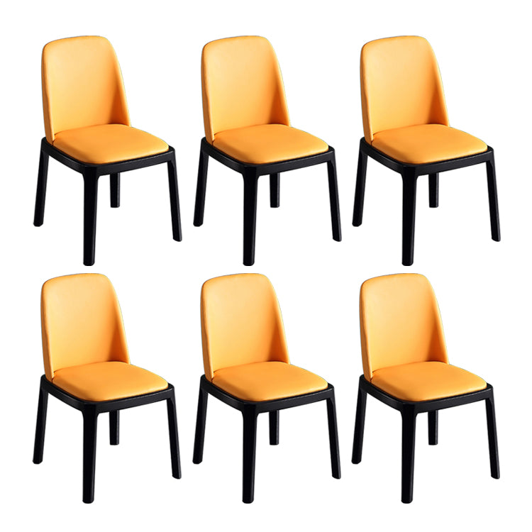 Massivholz moderner Esszimmerstühle Matte Finish Parson