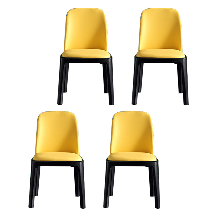 Massivholz moderner Esszimmerstühle Matte Finish Parson