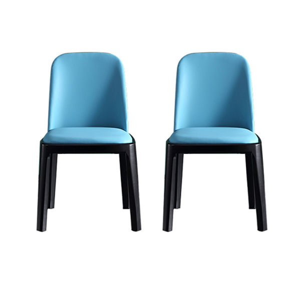 Massivholz moderner Esszimmerstühle Matte Finish Parson