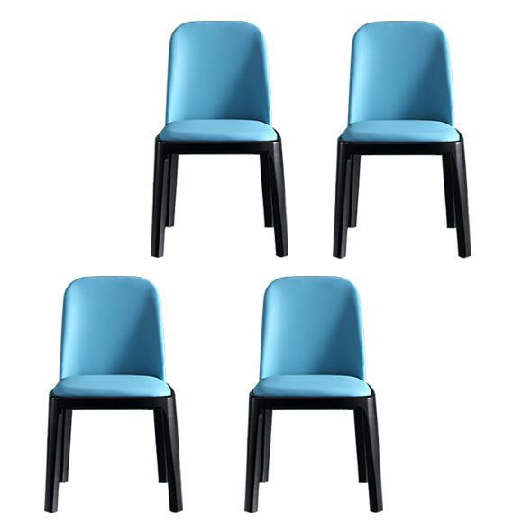 Massivholz moderner Esszimmerstühle Matte Finish Parson
