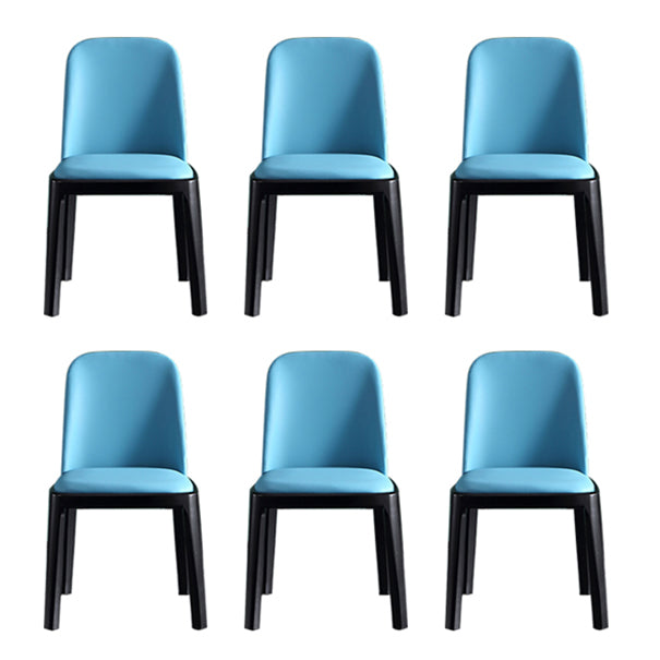 Massivholz moderner Esszimmerstühle Matte Finish Parson