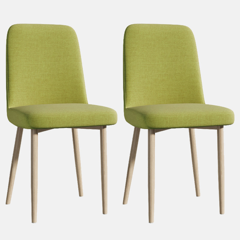 Hölzer Basis Indoor -Stuhl 16 '' Wide Parsons Stuhl mit 4 Beinen für das Restaurant