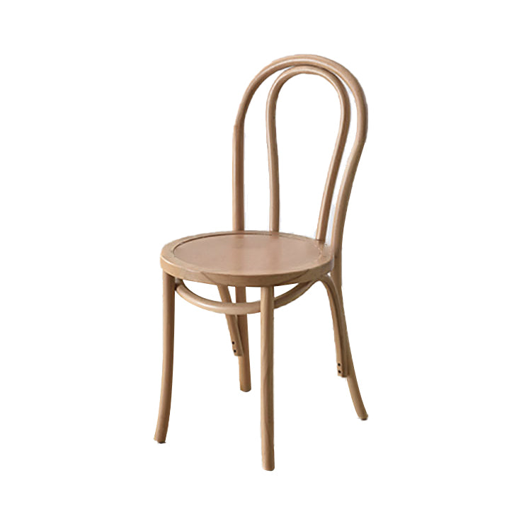 Moderne Küchen -Esszimmer Birch Holzstuhl Windsor Back Side Stühle Set Set