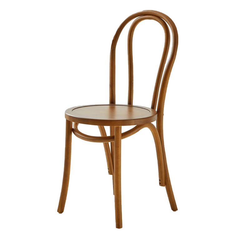 Moderne Küchen -Esszimmer Birch Holzstuhl Windsor Back Side Stühle Set Set
