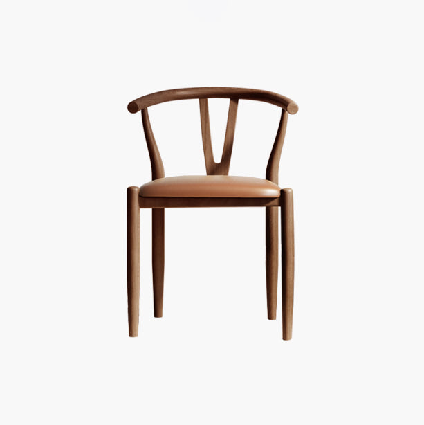 Nordic Style Metal Dining Armstuhl PU Leder Esszimmerstühle für den Heimgebrauch