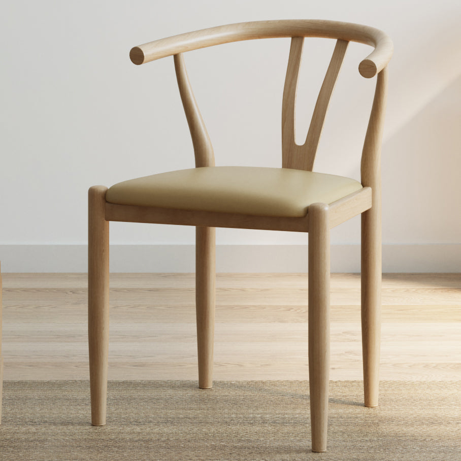 Nordic Style Metal Dining Armstuhl PU Leder Esszimmerstühle für den Heimgebrauch
