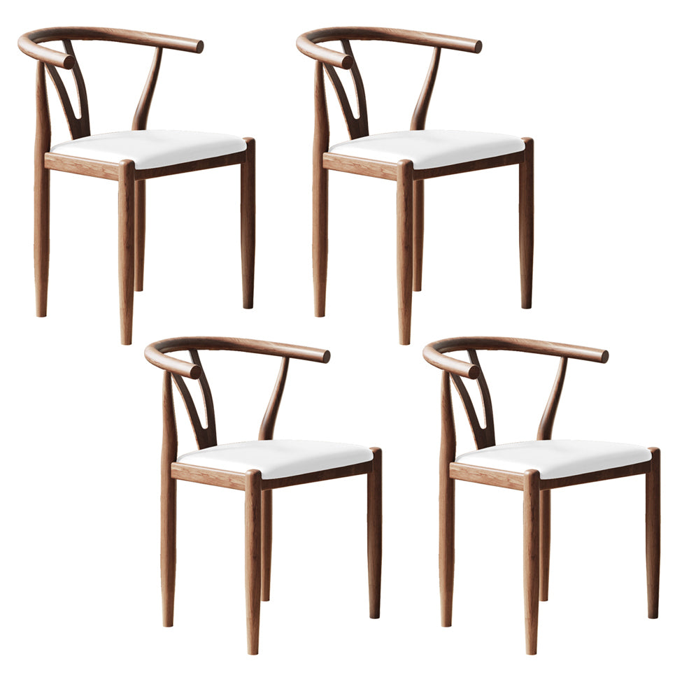 Nordic Style Metal Dining Armstuhl PU Leder Esszimmerstühle für den Heimgebrauch