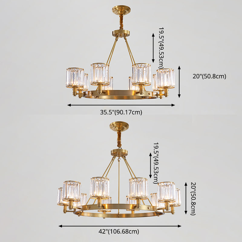 Contemporary Crystal Ceiling Pendant Light Sputnik Hanging Pendant Light for Dining Room