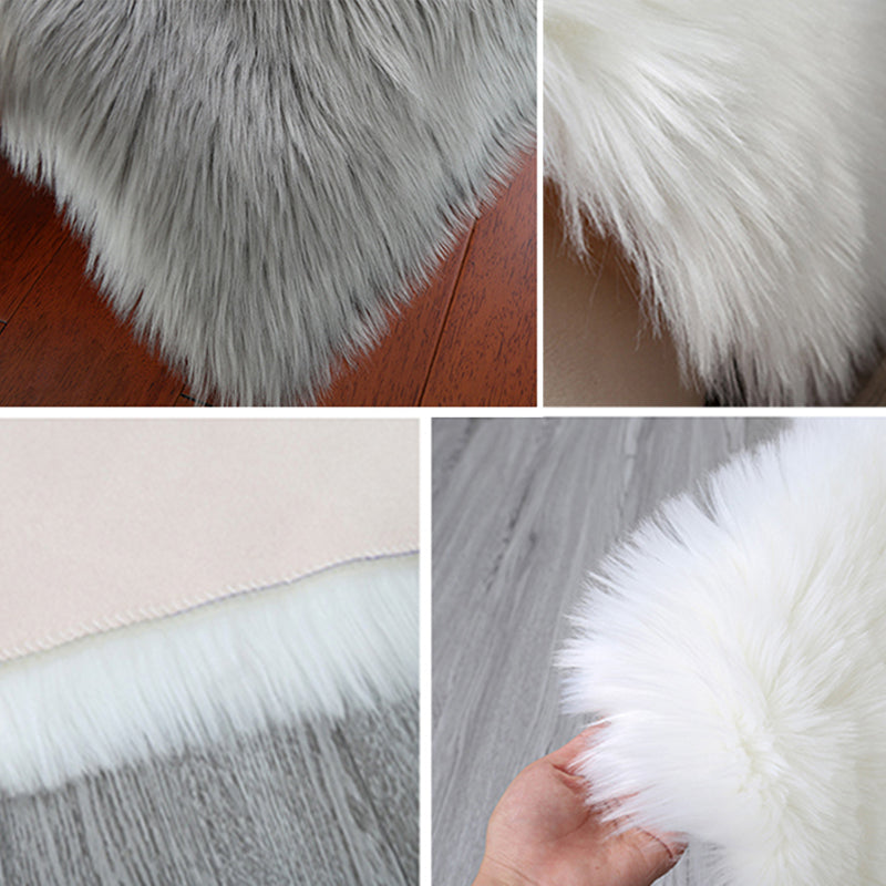 Funky Simplicity Shag Rug Comfort Solid Area Carpet Polypropylene Washable Rug for Home Decoration