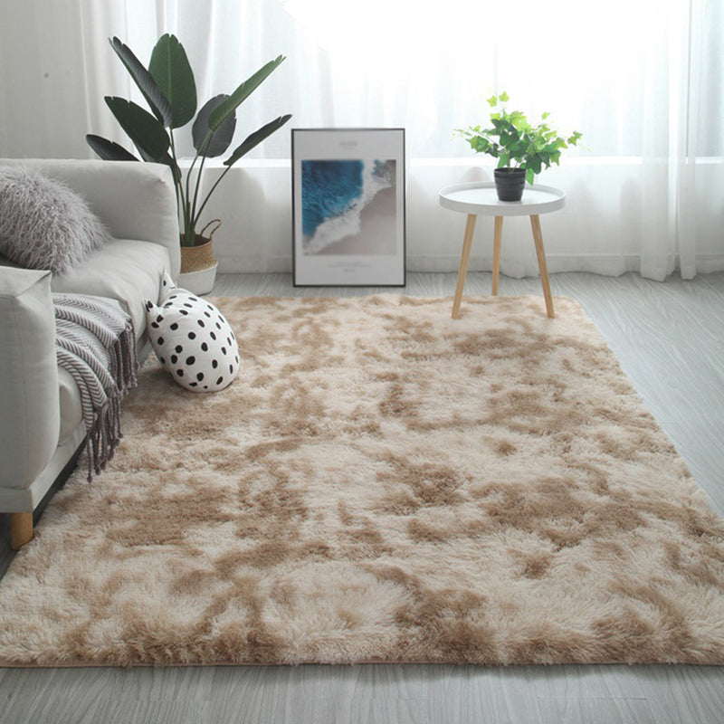 Veelkleurige das kleurstof geprinte vloerkleed comfort Modern tapijt shag anti-slip achterbleed tapijt voor woningdecoratie