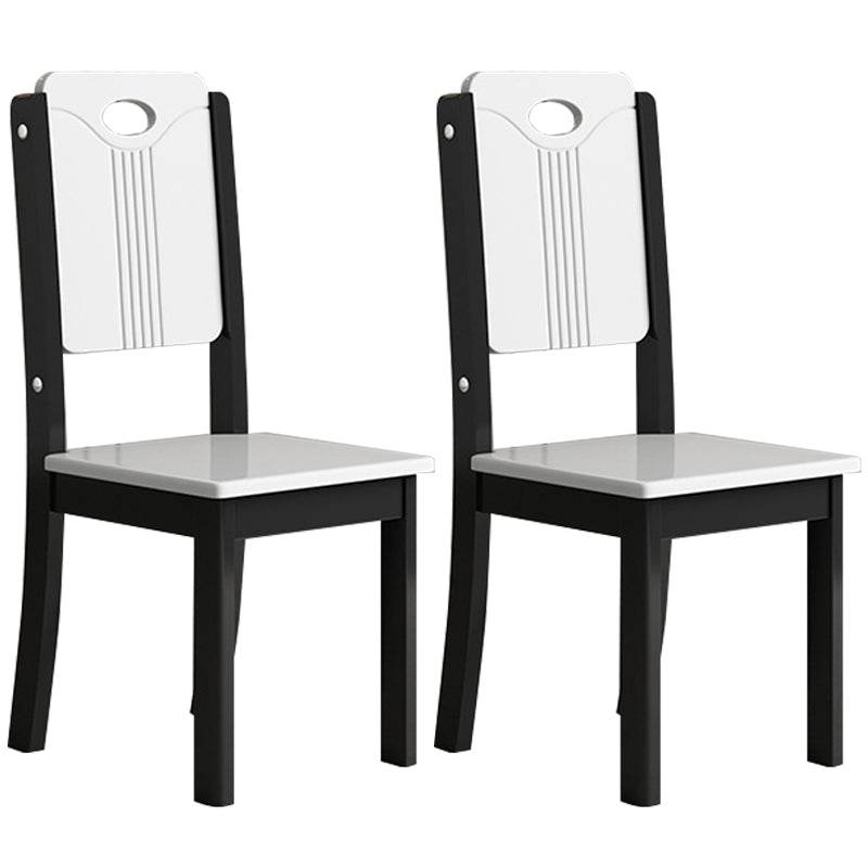Zeitgenössischer Stil Seitstuhl für zu Hause Nutzung Dining Armless Accent Stühle