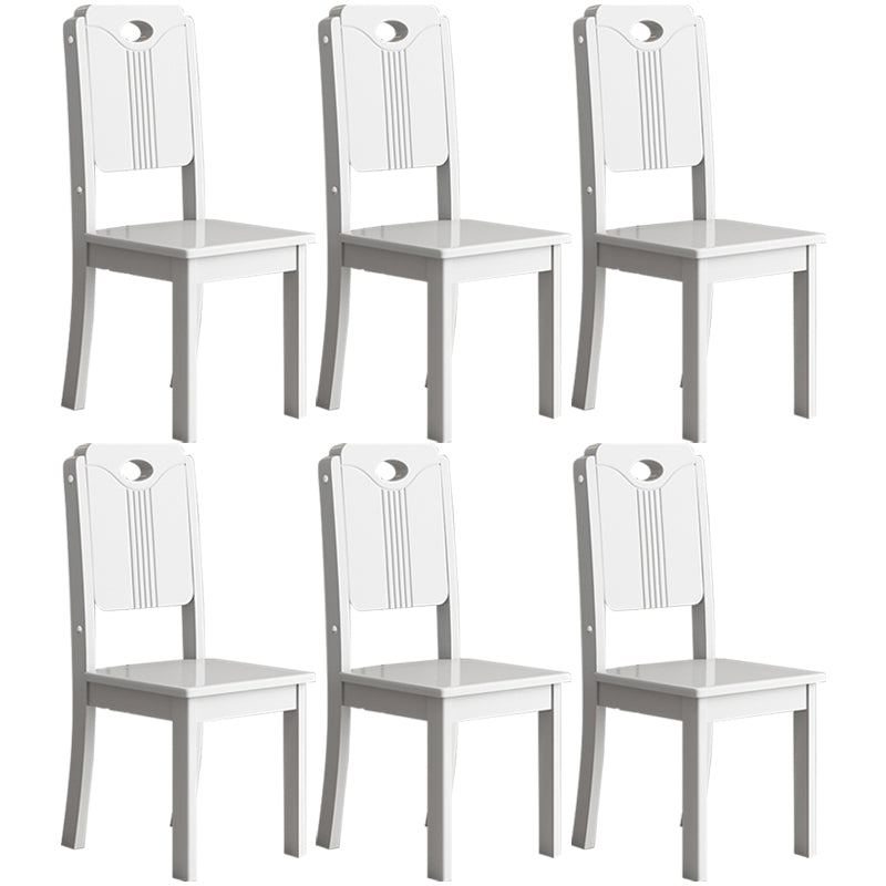 Contemporary Style Side Chair for Home Use Dining Armless Accent Chairs