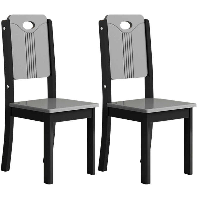 Zeitgenössischer Stil Seitstuhl für zu Hause Nutzung Dining Armless Accent Stühle