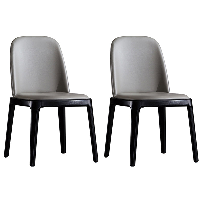Chaise rembourrée de style contemporain de 16 po de large, chaise Parsons pour la maison