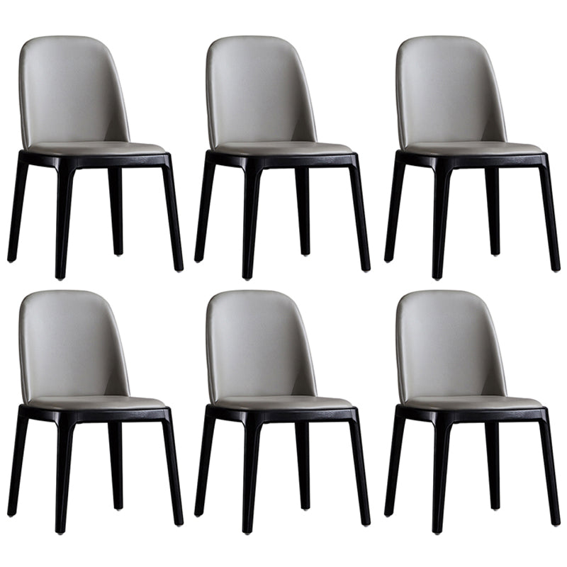 Chaise rembourrée de style contemporain de 16 po de large, chaise Parsons pour la maison