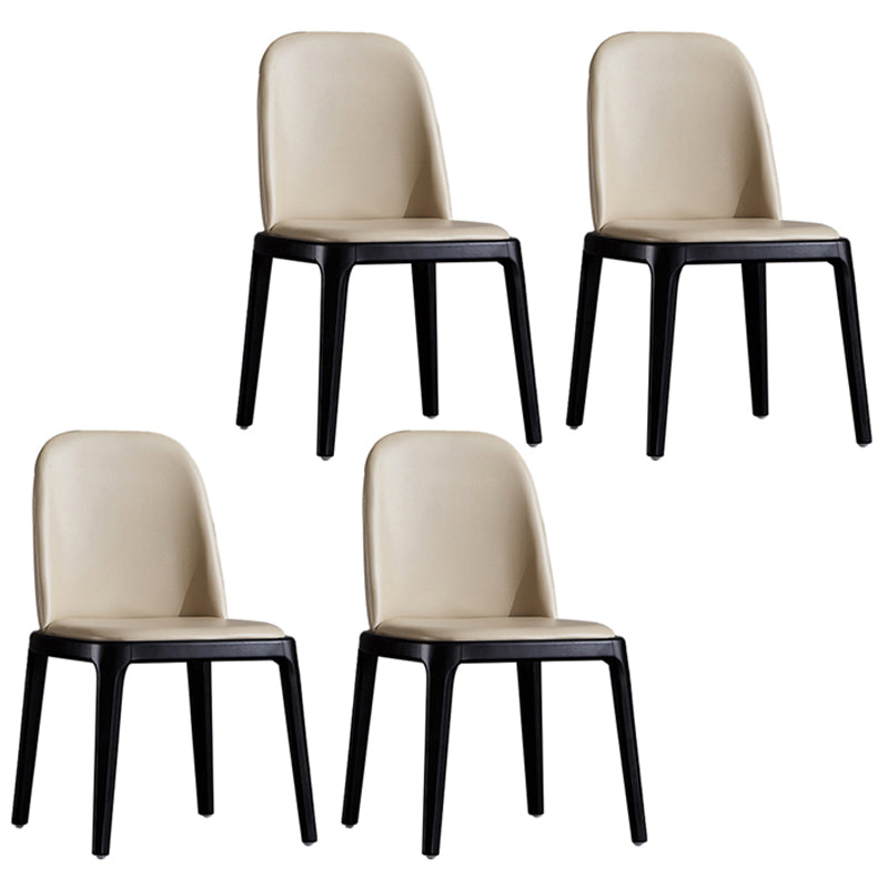 Chaise rembourrée de style contemporain de 16 po de large, chaise Parsons pour la maison