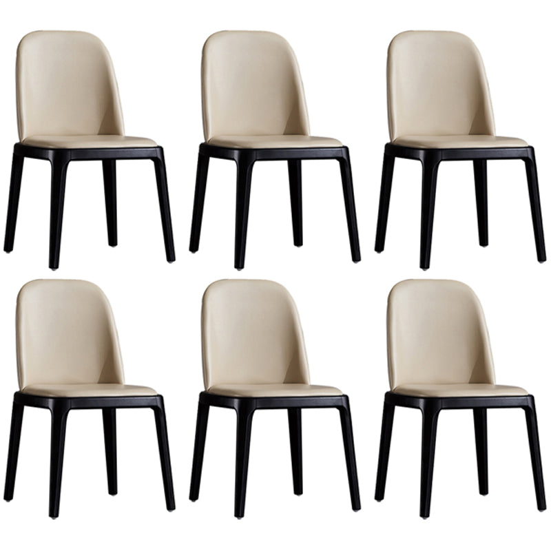 Chaise rembourrée de style contemporain de 16 po de large, chaise Parsons pour la maison