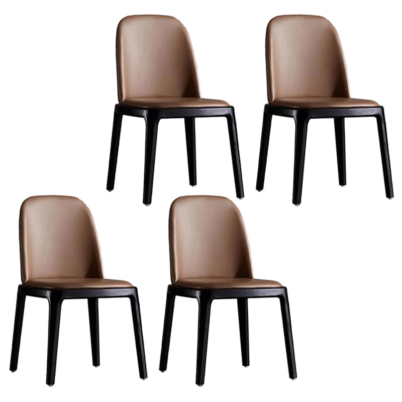 Chaise rembourrée de style contemporain de 16 po de large, chaise Parsons pour la maison